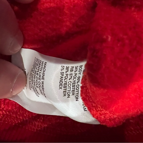 Kids Girls Boys DSG Dicks Sporting Goods Red Hoodie Fleece Size M Medium - Picture 5 of 5